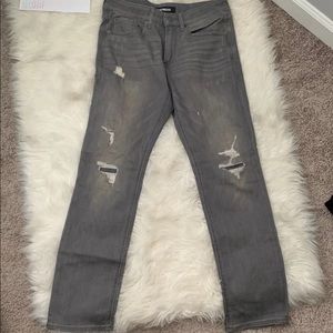 Express jeans (Grey wash) BRAND NEW.
